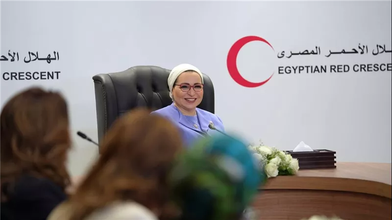مايا مرسي توجه رسالة شكر للسيدة انتصار السيسي: «دور محوري في العمل الإنساني»