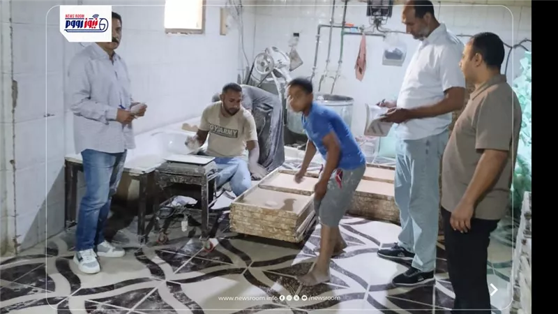 ضبط 5000 عبوة عصائر مجهولة المصدر موصي بإعدامها بمصنع غير مرخص بالفيوم 