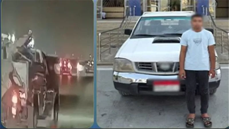 القبض على سائق 