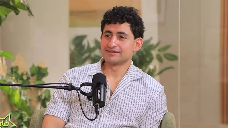 أمير المصري: دوري في رمضان مبروك كان كله ارتجال.. وعمر الشريف فتح لي الباب