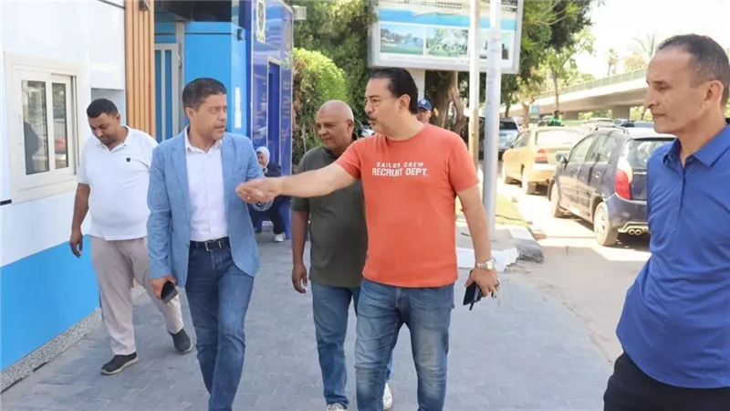 رئيس الإدارة المركزية لمراكز الشباب يتفقد مركز التنمية الشبابية بالجزيرة 