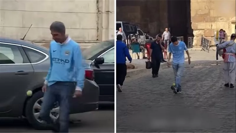 طه السمان..مواطن مصري يكافئه مانشستر سيتي بسبب فيديو على السوشيال ميديا