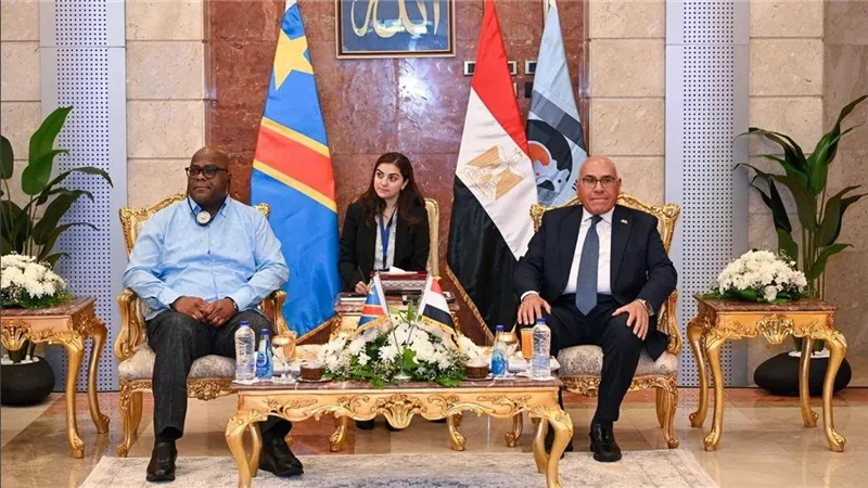 رئيس الكونغو الديمقراطية يزور الهيئة العربية للتصنيع ويشيد بالقدرات التصنيعية 