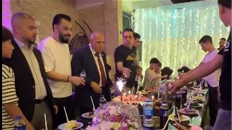 أمين العمل الجماهيري بـ«مستقبل وطن» يشكر أهالي الزاوية الحمراء بعد مفاجأة عيد ميلاده 