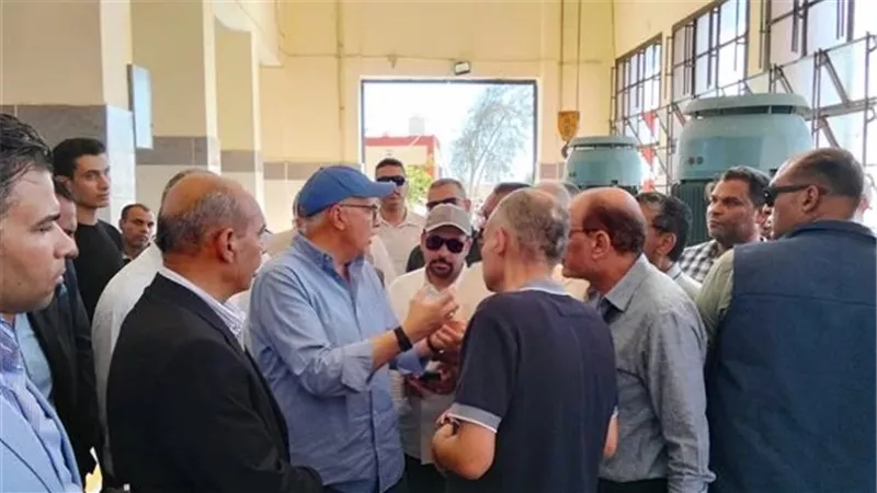 سويلم يوجه بتطوير تشغيل محطات الشلوفة ومواجهة مخالفات المياه