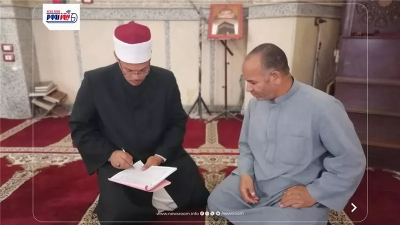 مدير الدعوة بأوقاف الفيوم يواصل جولاته المرورية على المساجد لمتابعة سير العمل