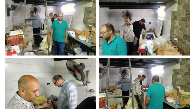 بنى سويف: التحفظ على كميات لحوم ومصنعاتها غير صالحة للاستهلاك | صور