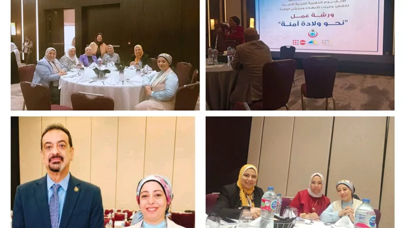 مشاركة فعالية لتمريض بنى سويف الاهلية بورشة عمل 