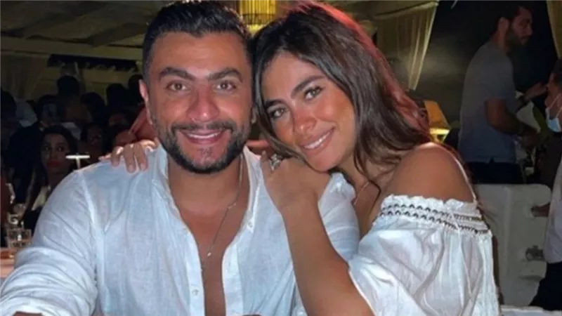 بتستعيد ذكرياتها ولا أفرج عنه.. هاجر أحمد ترقص رفقة زوجها أحمد الحداد|فيديو