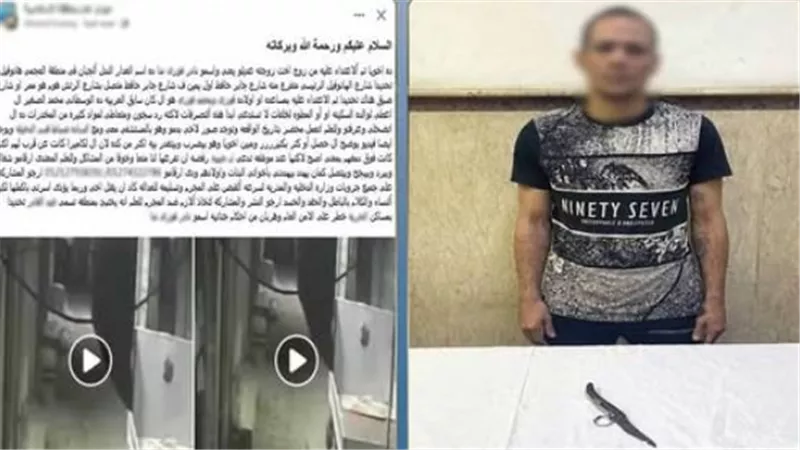 بسبب خلافات أسرية.. ضبط المتهم بالتعدي على شاب بسلاح أبيض في الإسكندرية