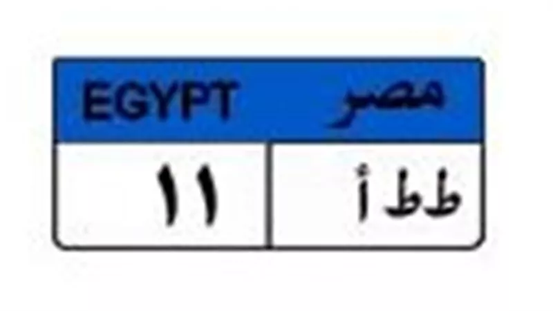 بـ 350 ألف جنيه.. بدء المزايدة على لوحة السيارة المميزة «ط ط أ 11»