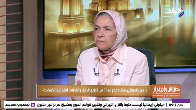 يمن الحماقي: مصر لا تمتلك حتى الآن تنوعا كافيا في هيكلها التصديري