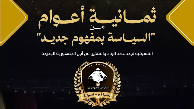 في ذكراها الثامنة.. تنسيقية شباب الأحزاب تؤكد استمرارها منصة وطنية جامعة