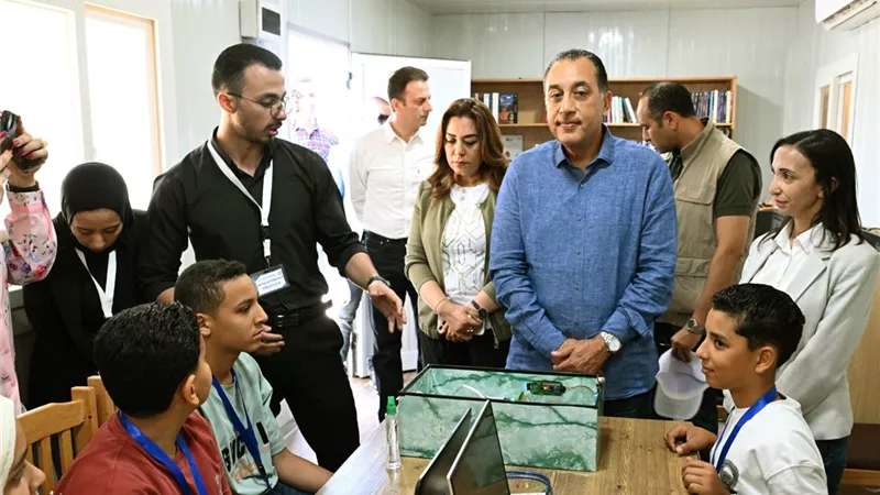  لإعداد أجيال قادرة على الابتكار.. رئيس الوزراء يتفقد منتزه إدكو الدولي