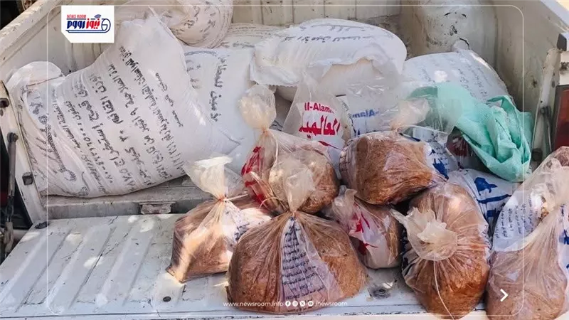 ضبط 55 كيلو «حواوشي» فاسد خلال حملة مكبرة على مطاعم سنورس بالفيوم