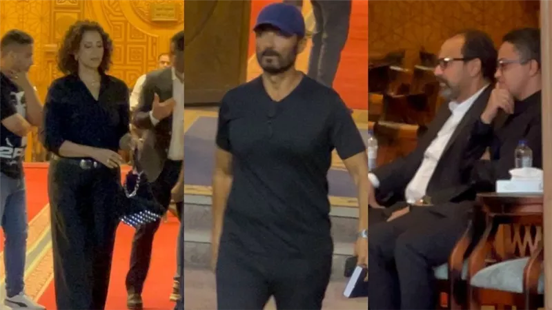 خالد النبوي وحنان مطاوع.. نجوم الفن يقدمون واجب العزاء لـ مصطفى العوضي |صور