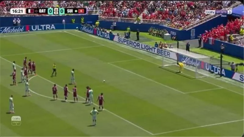 أهداف وملخص مباراة قطر وسويسرا الشوط الأول في كأس العالم 2026