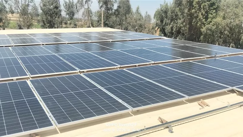 التنمية المحلية: خفض 50% من تكاليف التشغيل باستخدام الطاقة الشمسية بأسيوط