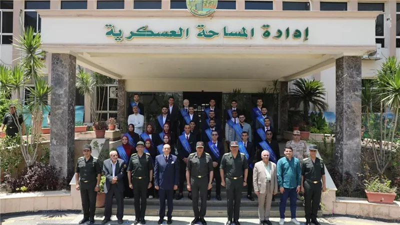 جامعة بنها تنظم زيارة ميدانية لطلابها لإدارة المساحة العسكرية لتعزيز الوعي 