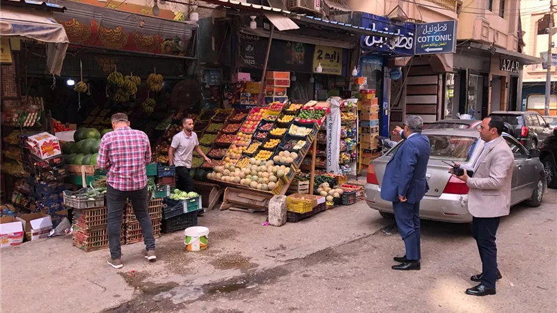 محافظ الدقهلية يجول بشوارع حي غرب المنصورة لمتابعة حالة الإشغالات والنظافة