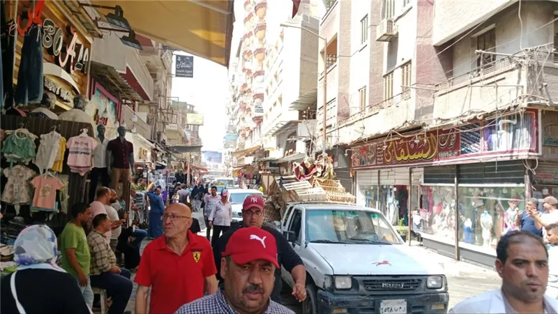 محافظ الشرقية يوجه بحملات مكثفة لرفع الإشغالات وتحسين المظهر الحضاري