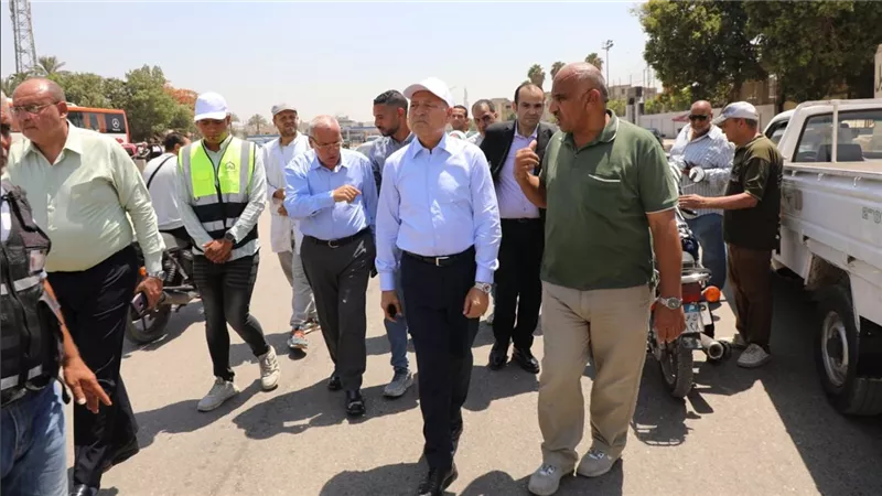محافظ القاهرة يتفقد تطوير سور مجرى العيون والسيدة عائشة لاستعادة الوجه الحضاري