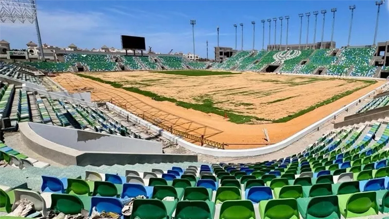 إضافة للبنية التحتية الرياضية..تسارع ملحوظ في معدلات تنفيذ استاد المصري الجديد