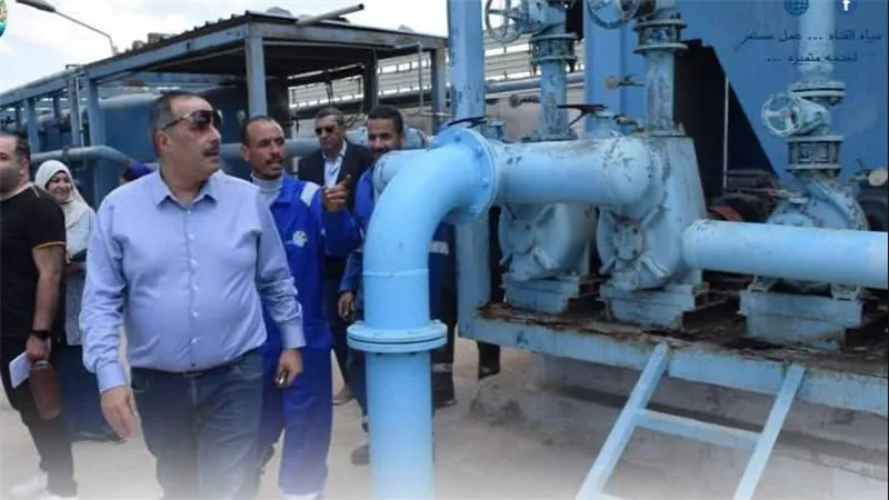 مياه القناة: انطلاق حملات غسيل وتعقيم الشبكات وفحص العينات علي مدار الساعة