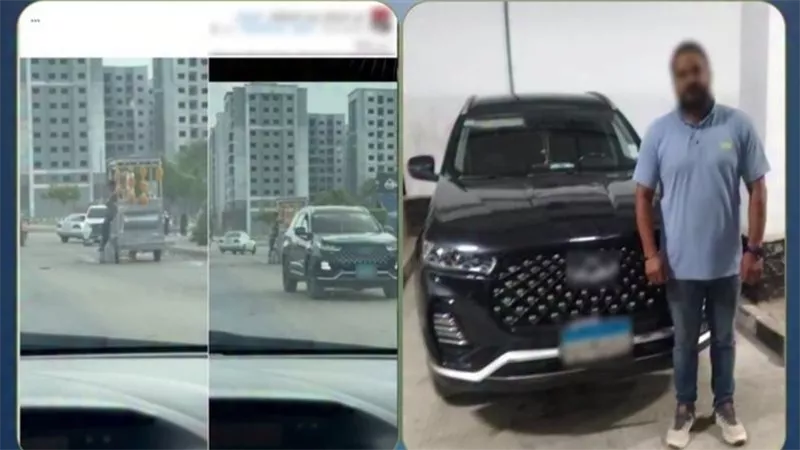 النيابة العامة تبدأ التحقيق مع سائق يسير عكس الاتجاه بالقاهرة