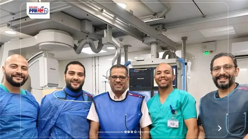مستشفيات جامعة الفيوم تنجح في إنقاذ مريض بجلطة تاجية حادة خلال أقل من 20 دقيقة