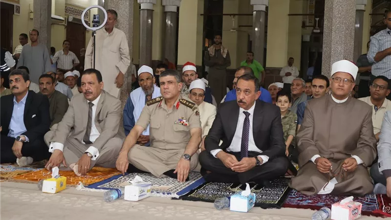محافظ سوهاج يشهد احتفال الأوقاف بالعام الهجري الجديد بمسجد 