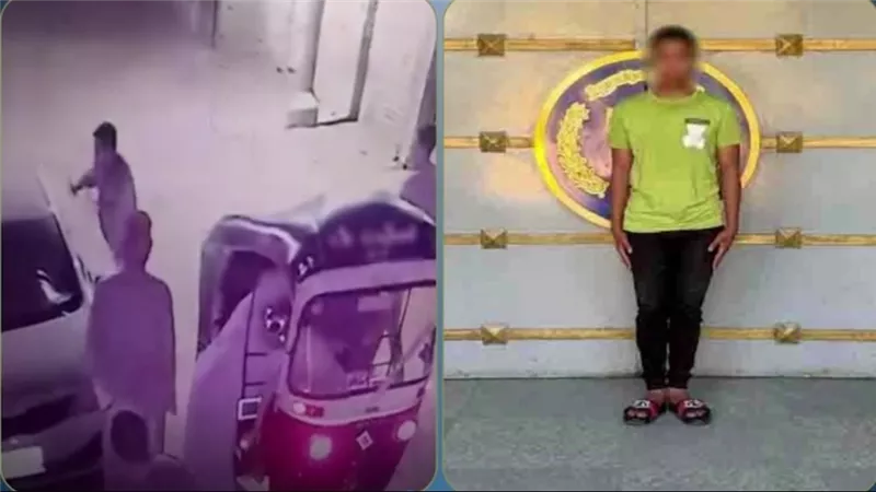 بسبب خلافات مالية.. ضبط طالب حطم سيارة صاحب معرض سيراميك بالحجارة في بني سويف