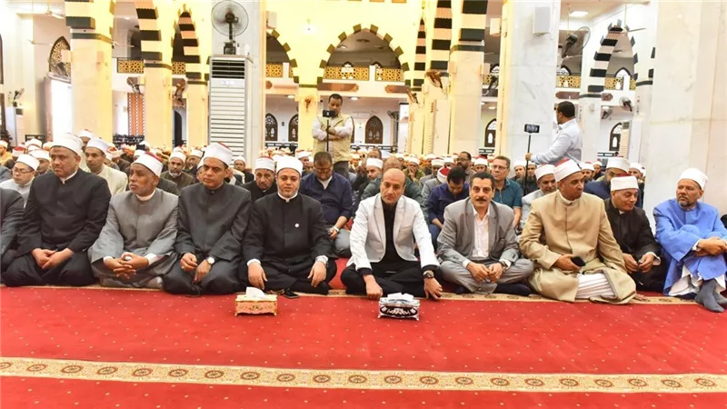 محافظ أسيوط يشهد احتفال الأوقاف بالعام الهجري الجديد 1448 هـ بمسجد البقلي 