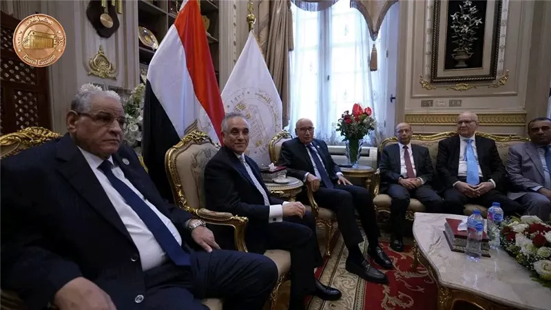 النيابة العامة تحتفل لدى محكمة النقض تحتفل باليوبيل الذهبي 