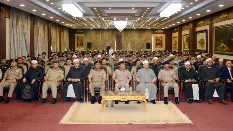 القوات المسلحة تحتفي بالعام الهجري الجديد بحضور علماء الأزهر والأوقاف