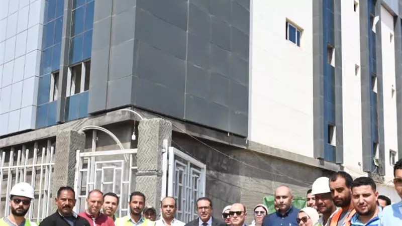 محافظ الغربية يتفقد مستشفى السنطة الجديد ويوجه بتسريع معدلات العمل