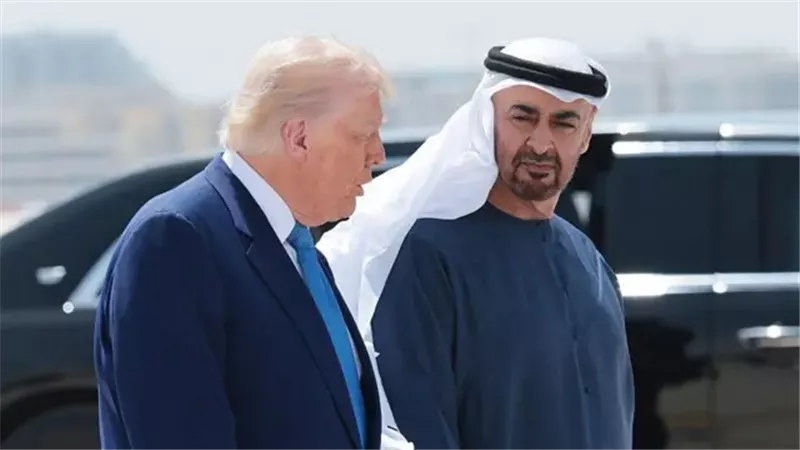 رئيس الإمارات يؤكد أهمية الدعم الأمريكي في تعزيز أمن واستقرار الشرق الأوسط