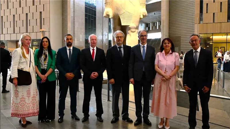  المتحف المصري الكبير يستقبل رئيس وزراء جمهورية صربيا 