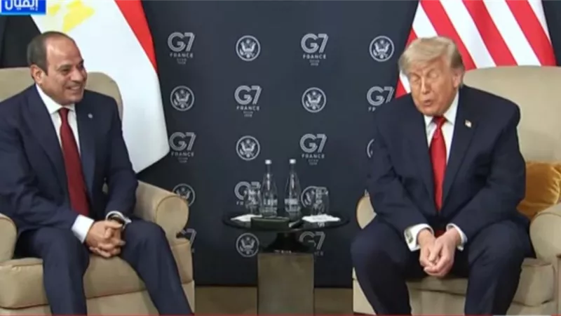 الرئيس السيسي لترامب: ندعم جهودكم للسلام ونقدر تفهمكم لقضية سد النهضة