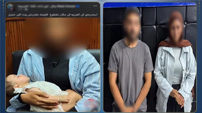 أمن القاهرة يضبط مهندس رفض الاعتراف بطفلة من علاقة رضائية بالمعصرة