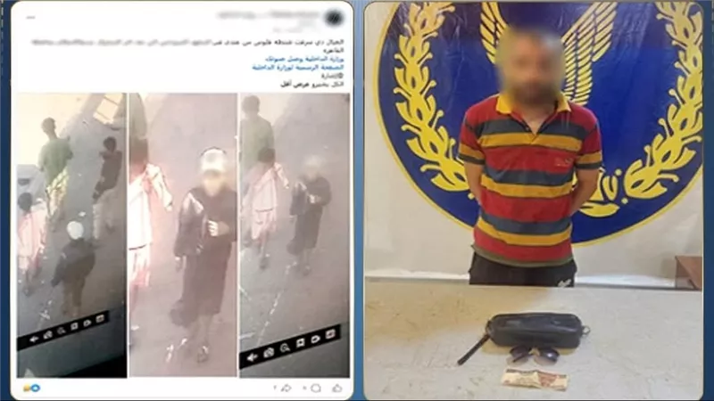ضبط عاطل بتهمه سرقة حقيبة من داخل معهد تعليمي بالقاهرة