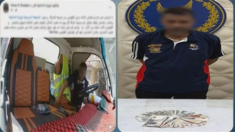التحقيق مع عاطل لاتهامه بسرقة مبلغ مالي من سيارة شركة بالسيدة زينب