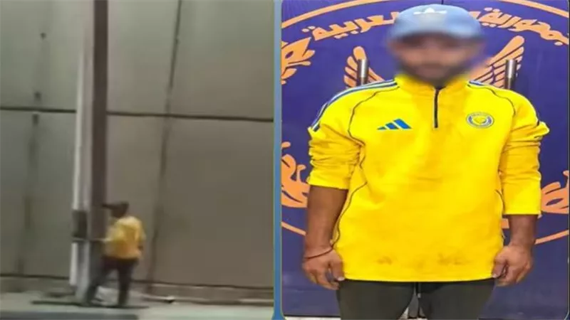 القبض على عاطل سرقة أسلاك كهربائية من عمود إنارة بأحد الأنفاق بالقاهرة