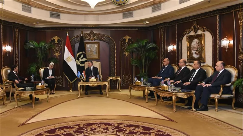 وزير الداخلية يستقبل المُستشار الشُرطي لمنظمة الأمم المُتحدة