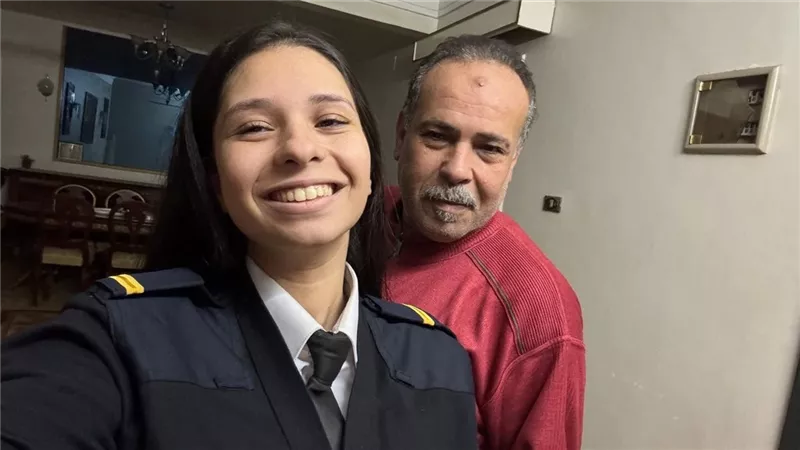 وفاة الطالبة منار متأثرة بإصابته اثر حادث سقوط طائرة تدريب بالأكاديمية المصرية