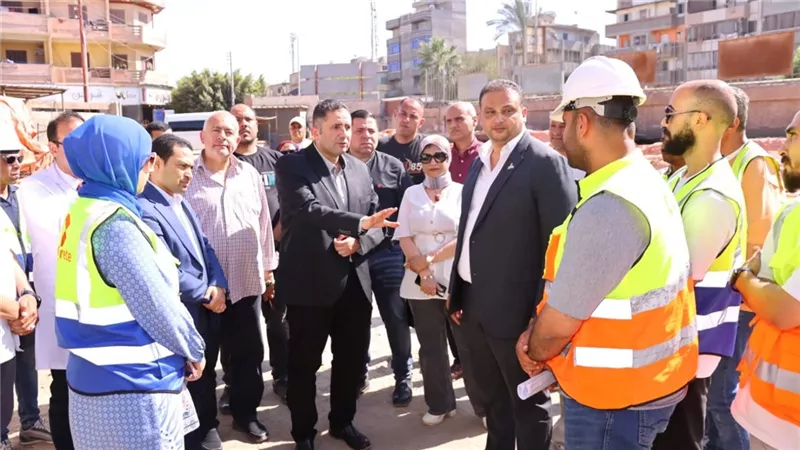 محافظ دمياط يتابع مشروع إحلال وتجديد مستشفى فارسكور المركزي