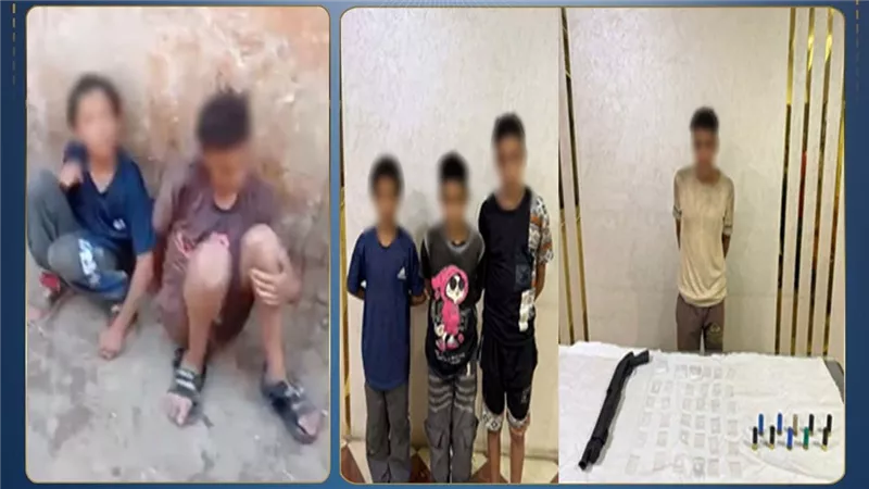  ضبط عاطل بالمنيا بعد إعطائه طفلين سيجارة مخدرة تسببت في فقدانهما الاتزان