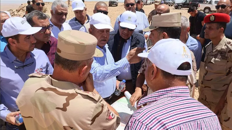 الكهرباء تبدأ استغلال منطقة جبل سحابة بسيناء لإقامة مشروعات طاقة الرياح
