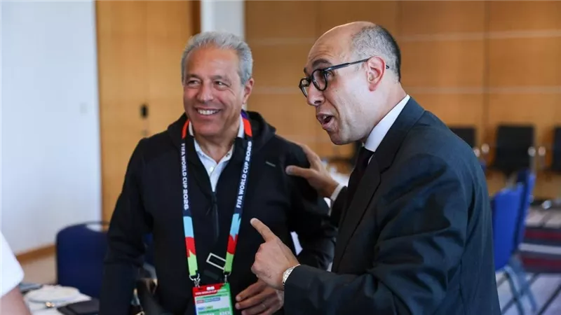 سفير مصر في كندا يستقبل بعثة منتخب مصر                  