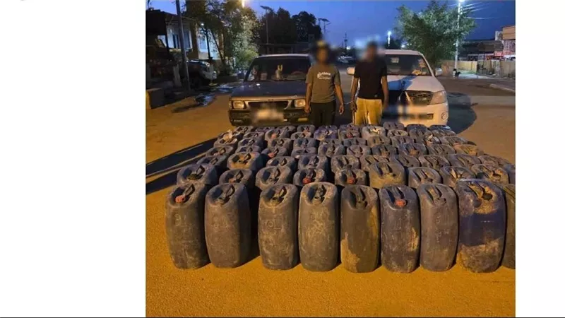 ضبط 4500 لتر سولار قبل بيعها في السوق السوداء بأسوان
